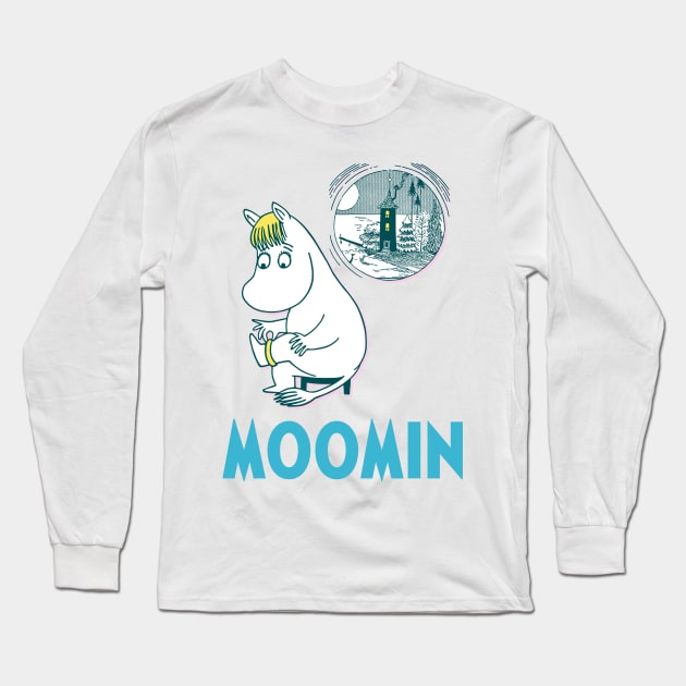 Moomin Long Sleeve T-Shirt by TheDoomed